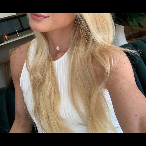 Handmade Hamsa Invisible necklace choker - Picture 5 of 9